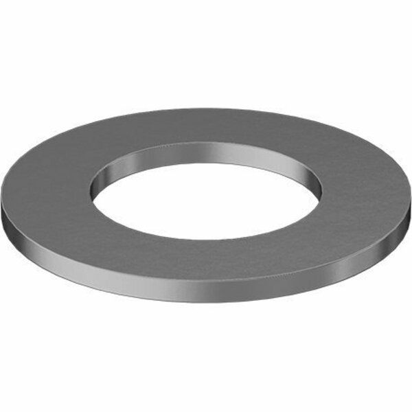 Bsc Preferred Zinc Yellow-Chromate Plated Grade 8 Steel Washer for 2 Screw Size 2.125 ID 3.75 OD 98023A045